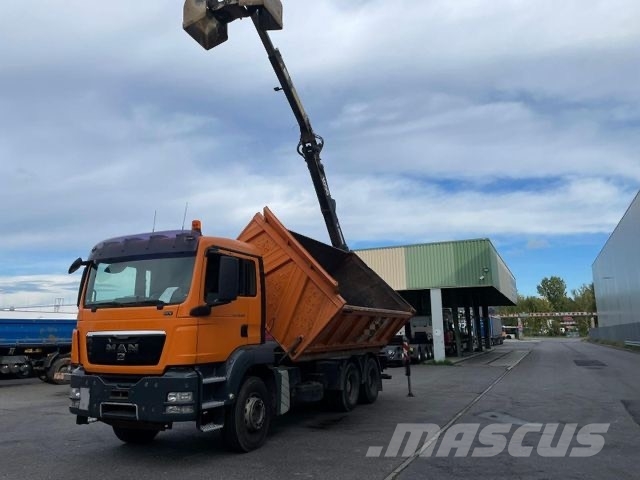 MAN MAN TGS 26.360 / Jonsered J 1090 شاحنات قلابة