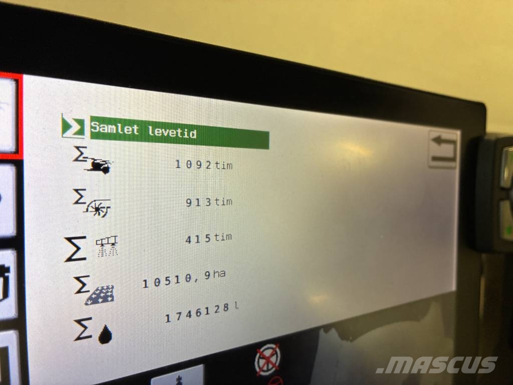 Fendt Rogator 366 Hinattavat ruiskut