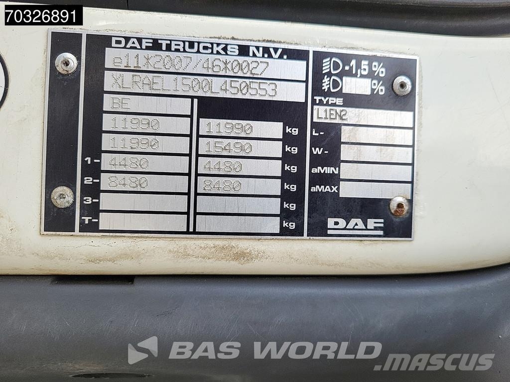 DAF LF 210 4X2 Lamberet Aufbau Carrier Supra 450 Coole Camiones con temperatura controlada