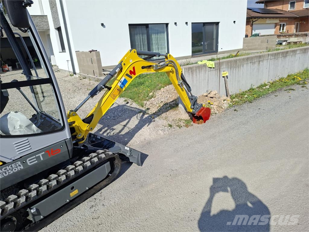 Wacker ET16 حفارات صغيرة أقل من 7 طن (حفارات صغيرة)