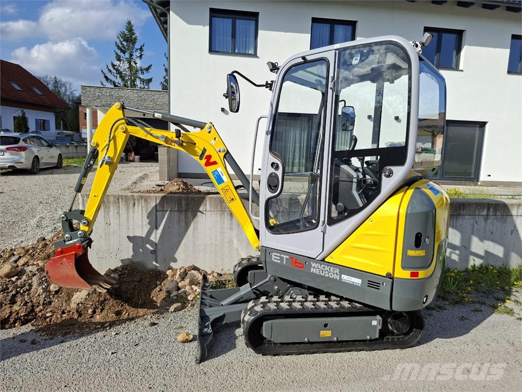 Wacker ET16 حفارات صغيرة أقل من 7 طن (حفارات صغيرة)