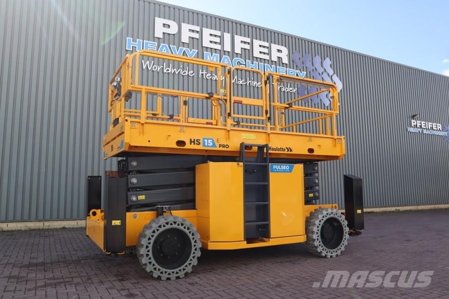 Haulotte HS15EPRO Valid Inspection, Full Electric 4x4 Drive Saksilavat