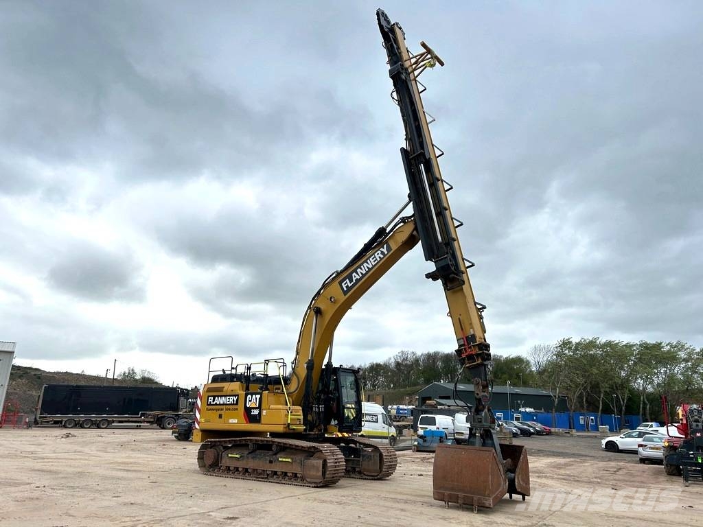CAT 336 F L - 25m Telescopic Shaft Sinker Roomikekskavaatorid