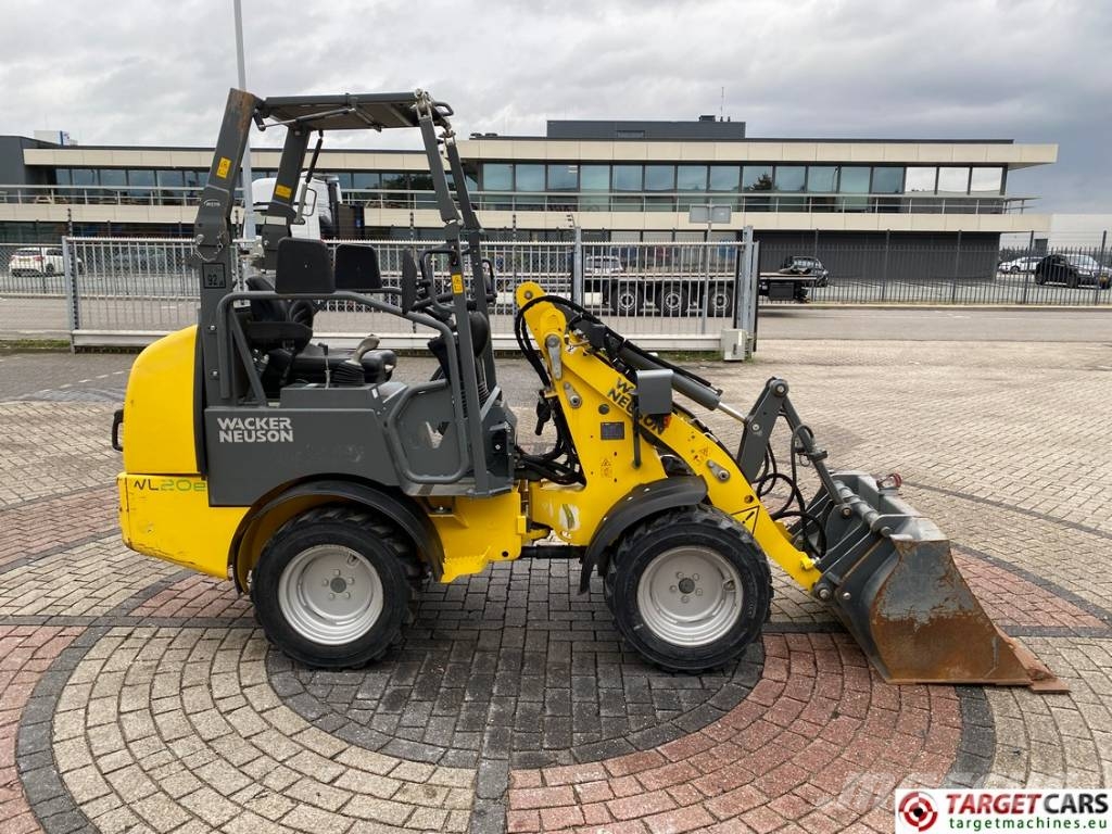 Wacker Neuson Weidemann WL20E RL20E ELader Wheel Loader Electric Carregadeiras de rodas