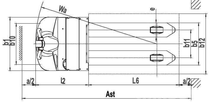 EP EPT20-20WAi Hand pallet truck