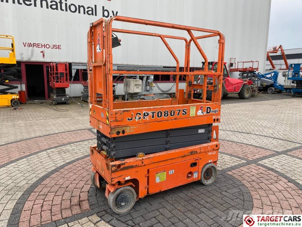 Dingli JCPT0807DCS Electric Scissor Work Lift 780cm Käärtõstukid