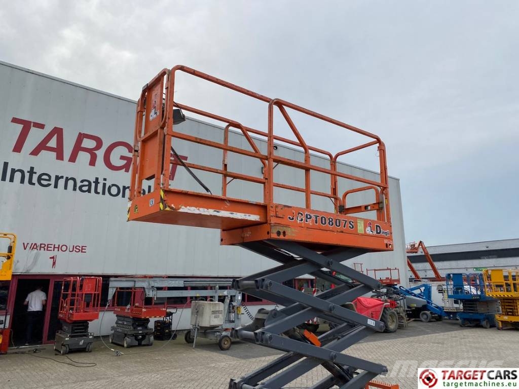 Dingli JCPT0807DCS Electric Scissor Work Lift 780cm Käärtõstukid