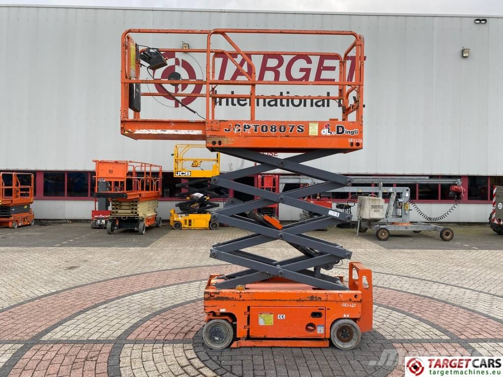 Dingli JCPT0807DCS Electric Scissor Work Lift 780cm Käärtõstukid