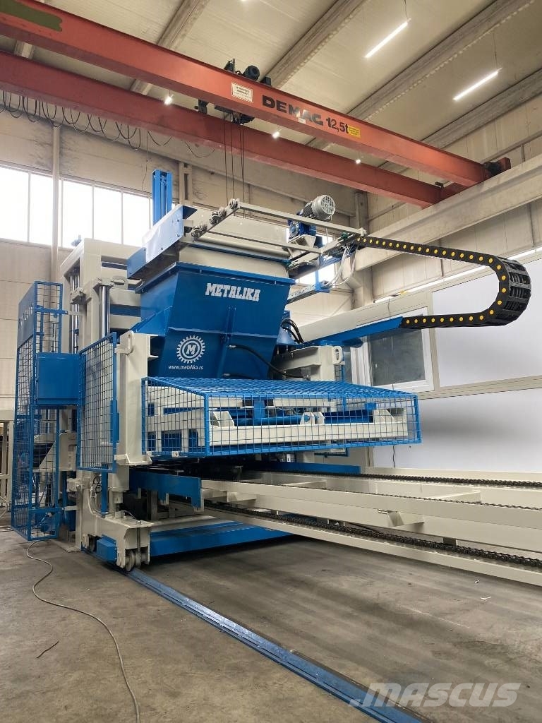 Metalika RVP-2000 Automatic concrete block machine Betono akmens klojimo technika