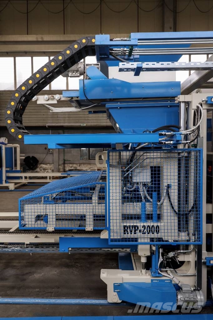 Metalika RVP-2000 Automatic concrete block machine Betono akmens klojimo technika