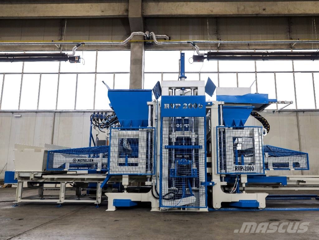 Metalika RVP-2000 Automatic concrete block machine Betono akmens klojimo technika