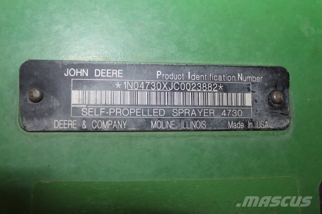 John Deere 4730 رشاشات ذاتية الحركة