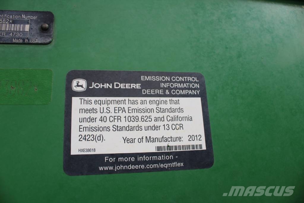 John Deere 4730 رشاشات ذاتية الحركة