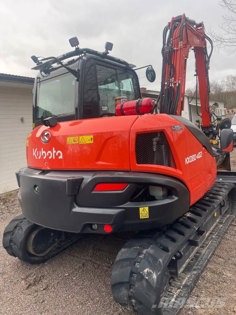 Kubota KX 080-4 中型挖掘机