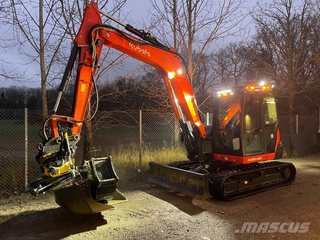 Kubota KX 080-4 中型挖掘机