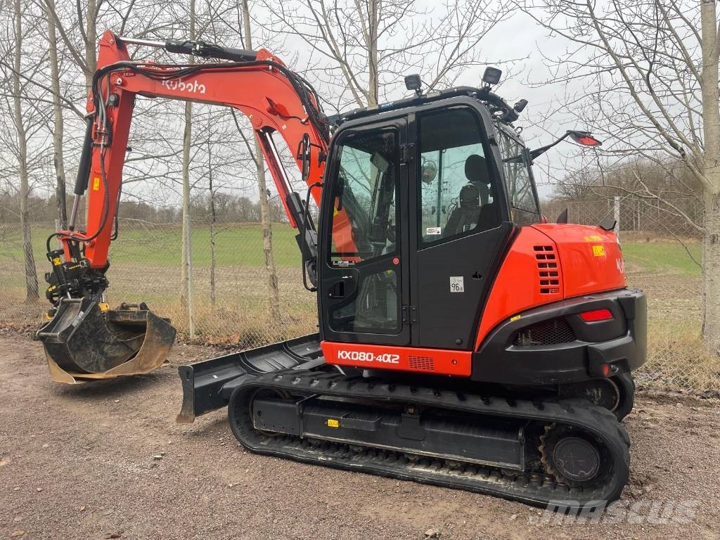 Kubota KX 080-4 中型挖掘机