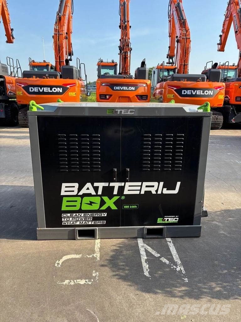 Etec Batterij-box 199kwh/ Accu box / energie opslag sys Muud generaatorid