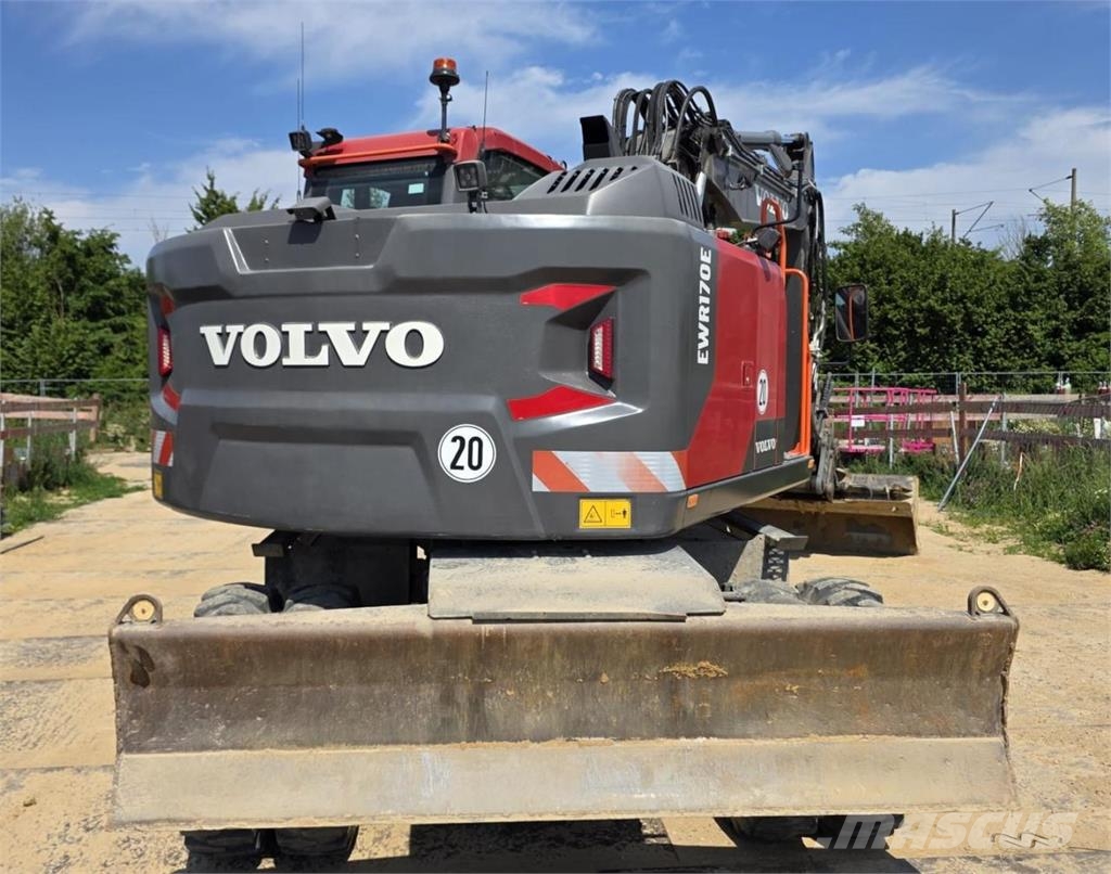 Volvo EWR170E Kolesové rýpadlá
