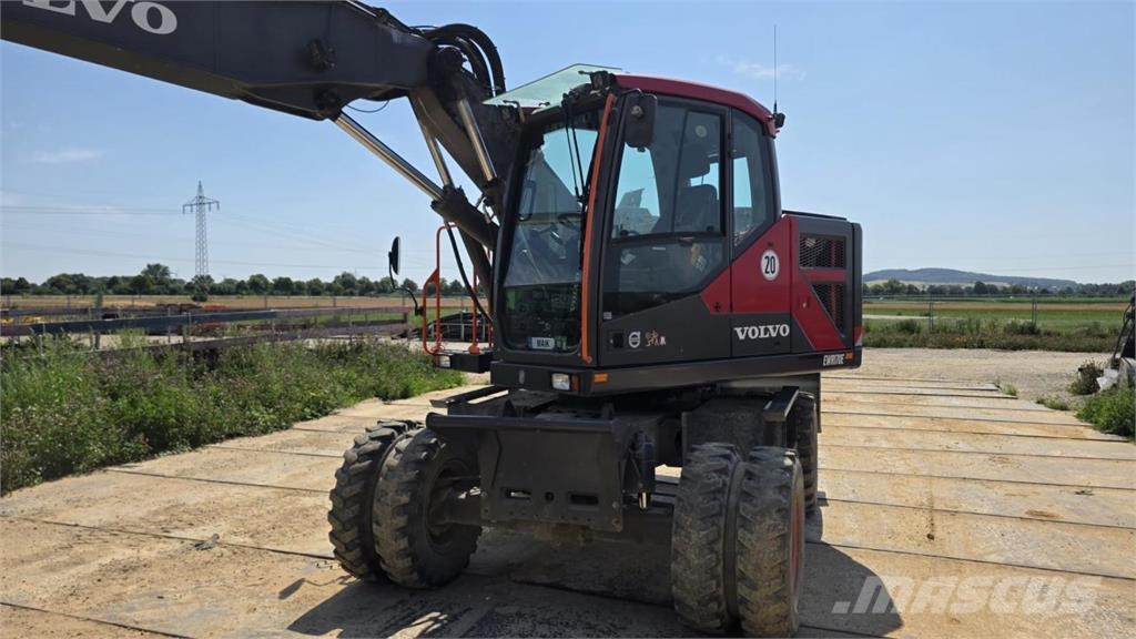 Volvo EWR170E Kolesové rýpadlá