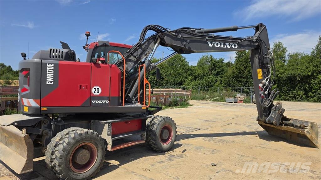 Volvo EWR170E Kolesové rýpadlá