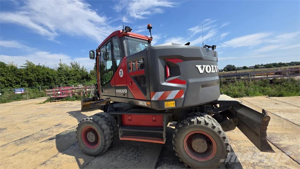 Volvo EWR170E Kolesové rýpadlá