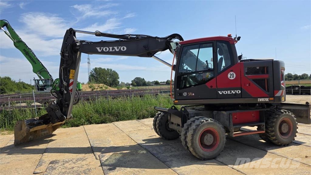 Volvo EWR170E Kolesové rýpadlá