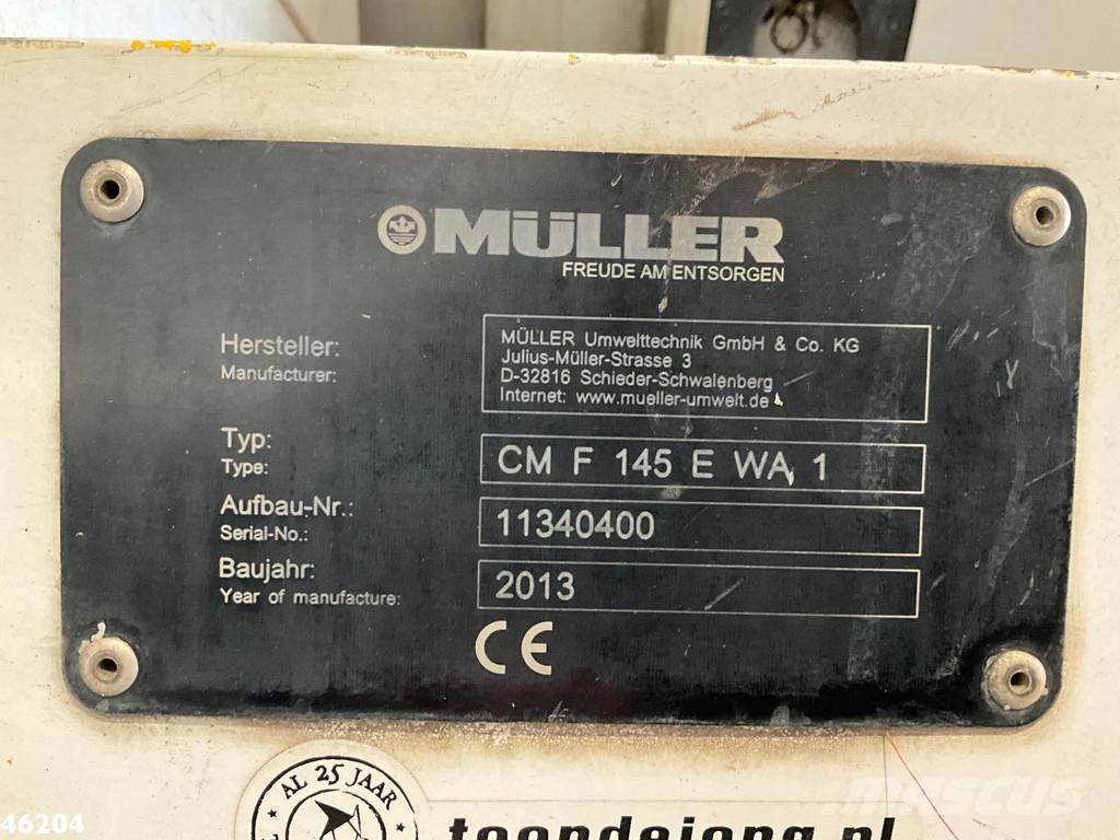 Mercedes-Benz ACTROS 2640 6x4 Muller Combi kolkenzuiger 콤비/진공 트럭