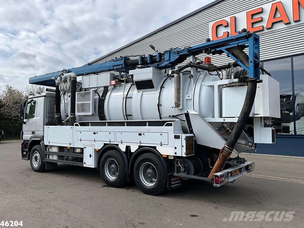 Mercedes-Benz ACTROS 2640 6x4 Muller Combi kolkenzuiger 콤비/진공 트럭