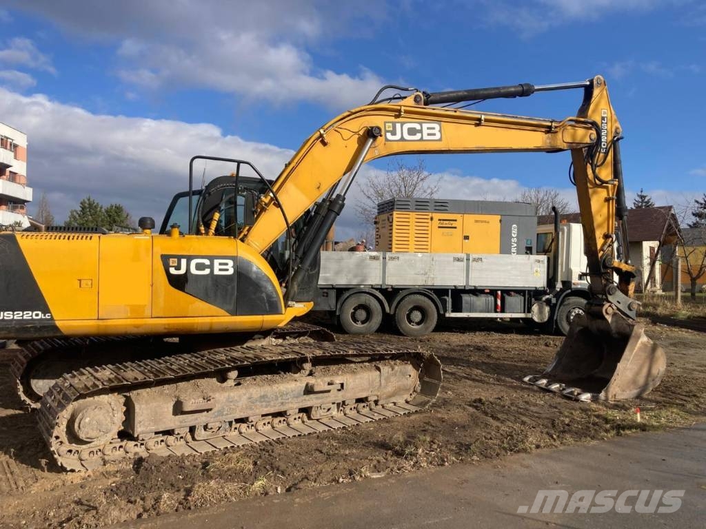 JCB 220 LC Pásové rýpadlá