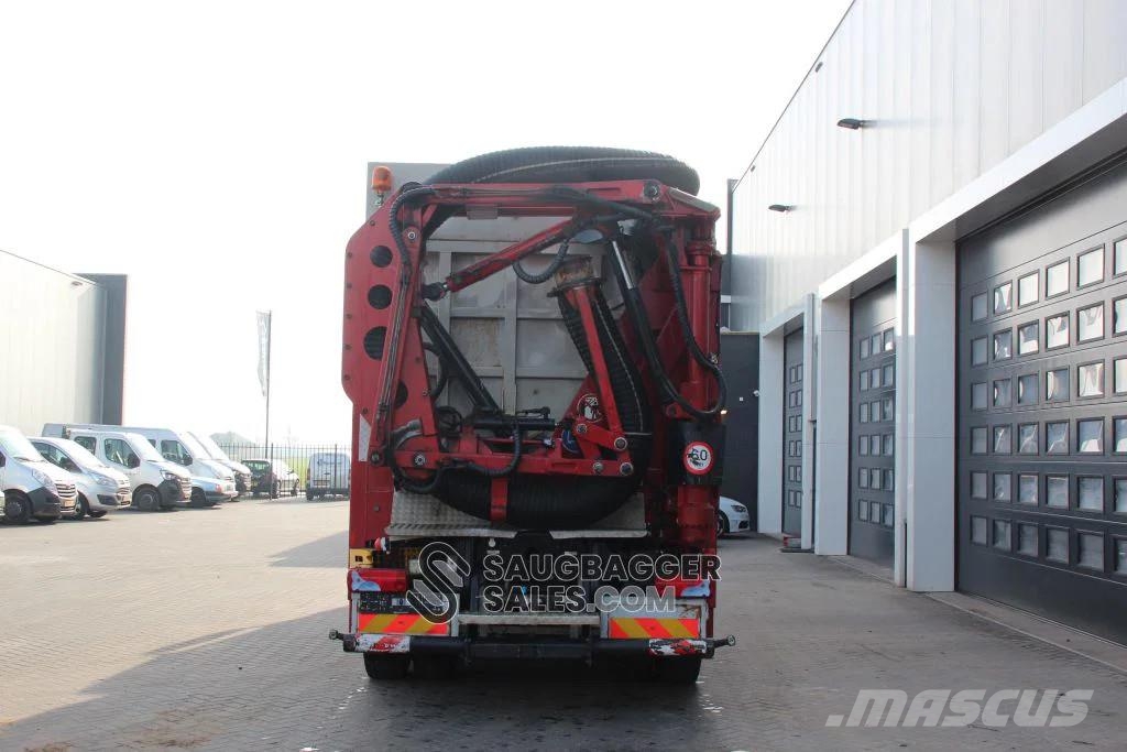 MAN TGA 41.480 MTS 2009 Saugbagger Kombinētās vakumsūkņa mašīnas