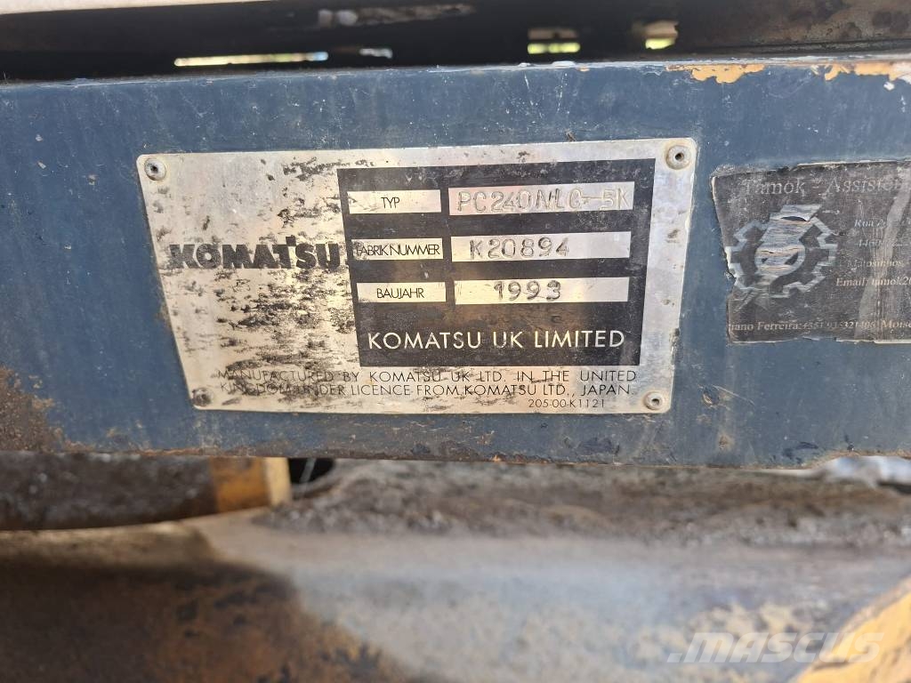 Komatsu PC 240 NLC-5K Escavadoras de rastos