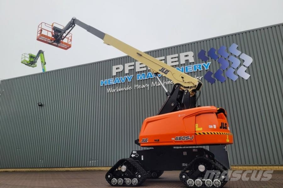 JLG 660SJ Quad Tracks Diesel, Quad Tracks, 22.2m Worki ブームリフト　直伸型