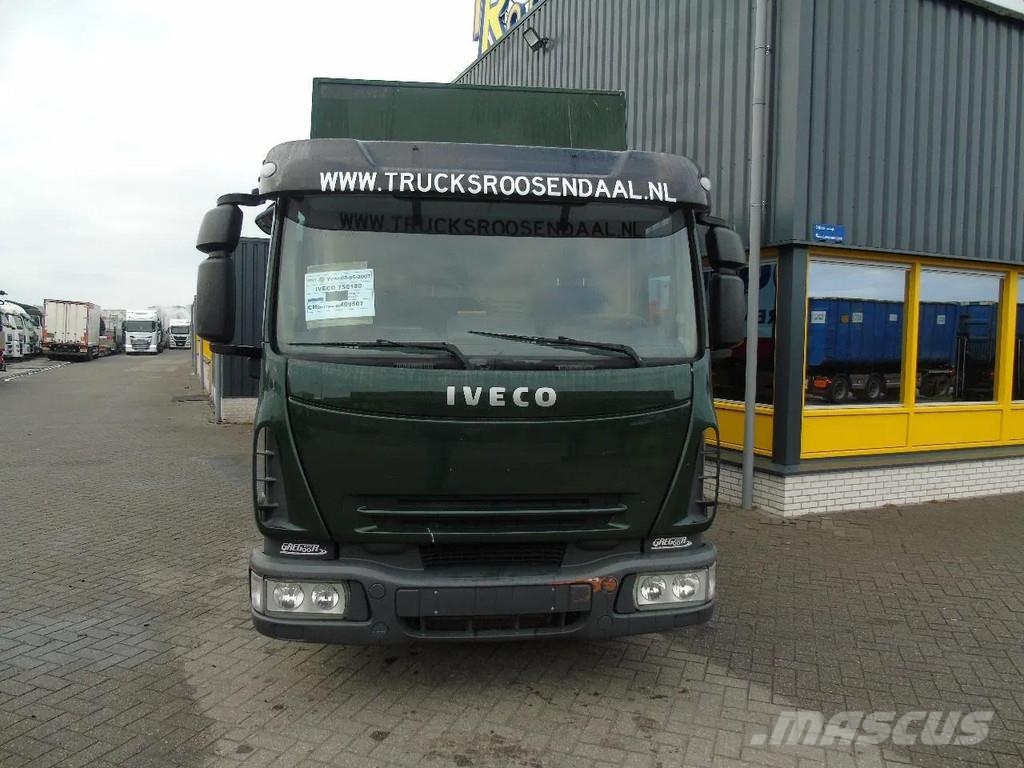 Iveco Eurocargo 75 E 180  GLASWAGEN شاحنات ذات هيكل صندوقي