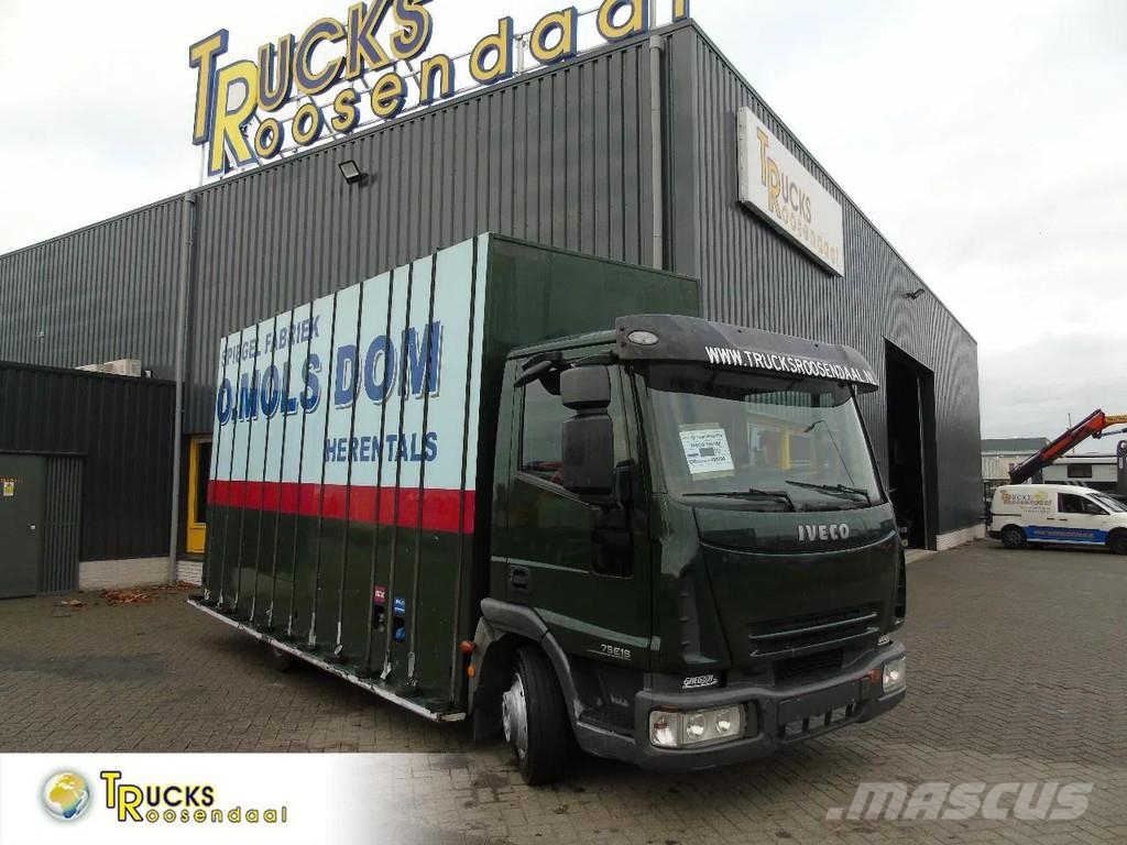 Iveco Eurocargo 75 E 180  GLASWAGEN شاحنات ذات هيكل صندوقي