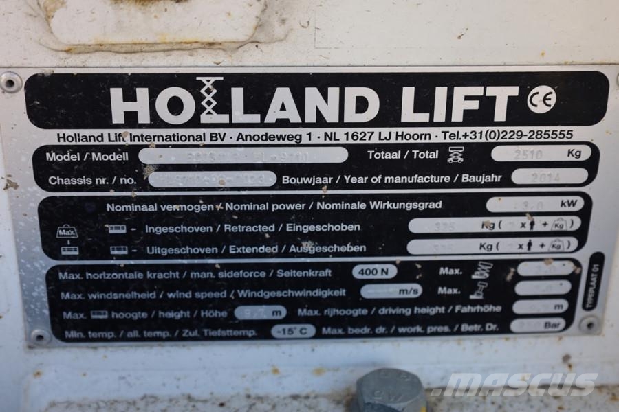Holland Lift Ecostar HL-9710 Electric, 12m Working Height, 325k Elevadores de tesoura