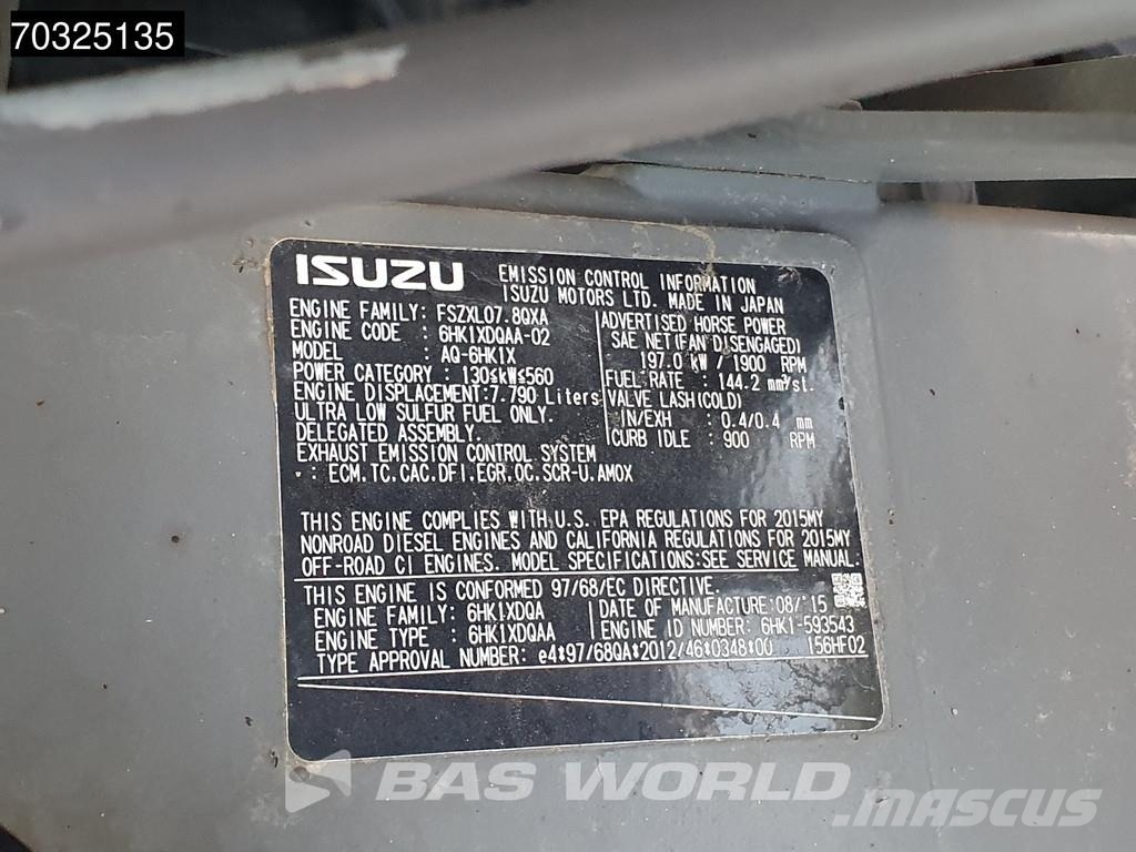 Hitachi ZX300 LCN -6 Narrow 履带挖掘机
