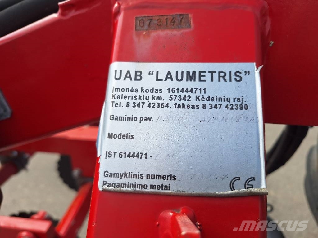 Laumetris DA-6 Diger toprak isleme makina ve aksesuarlari