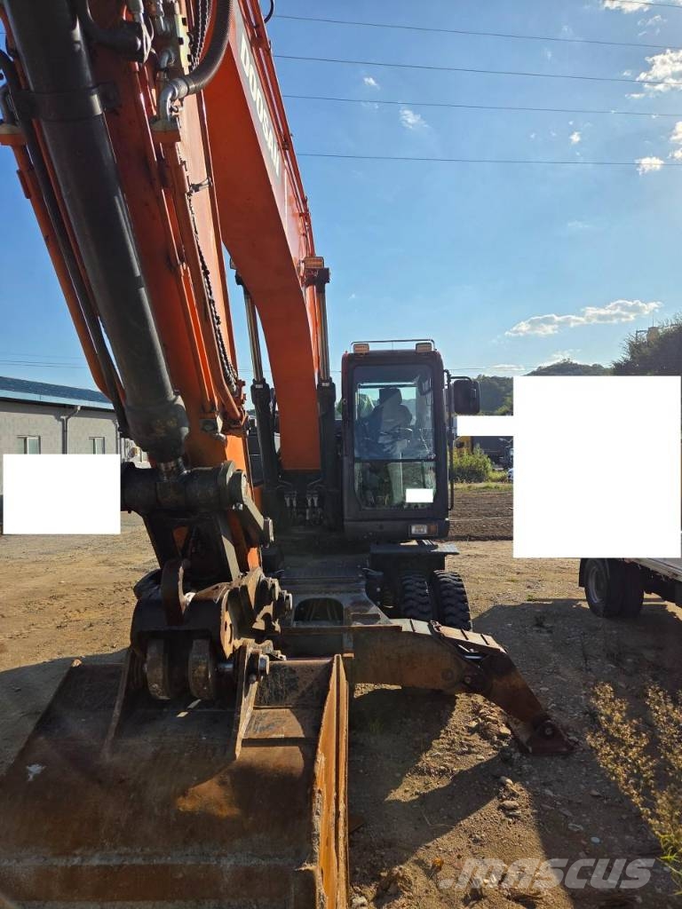 Doosan DX210W-5 ホイール式油圧ショベル(パワーショベル・ユンボ・バックホー)