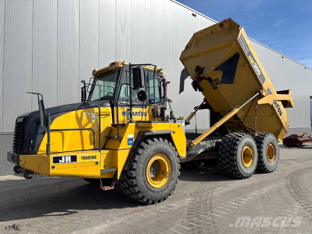 Komatsu HM 300-3 TAILGATE Artikulētie pašizgāzēji