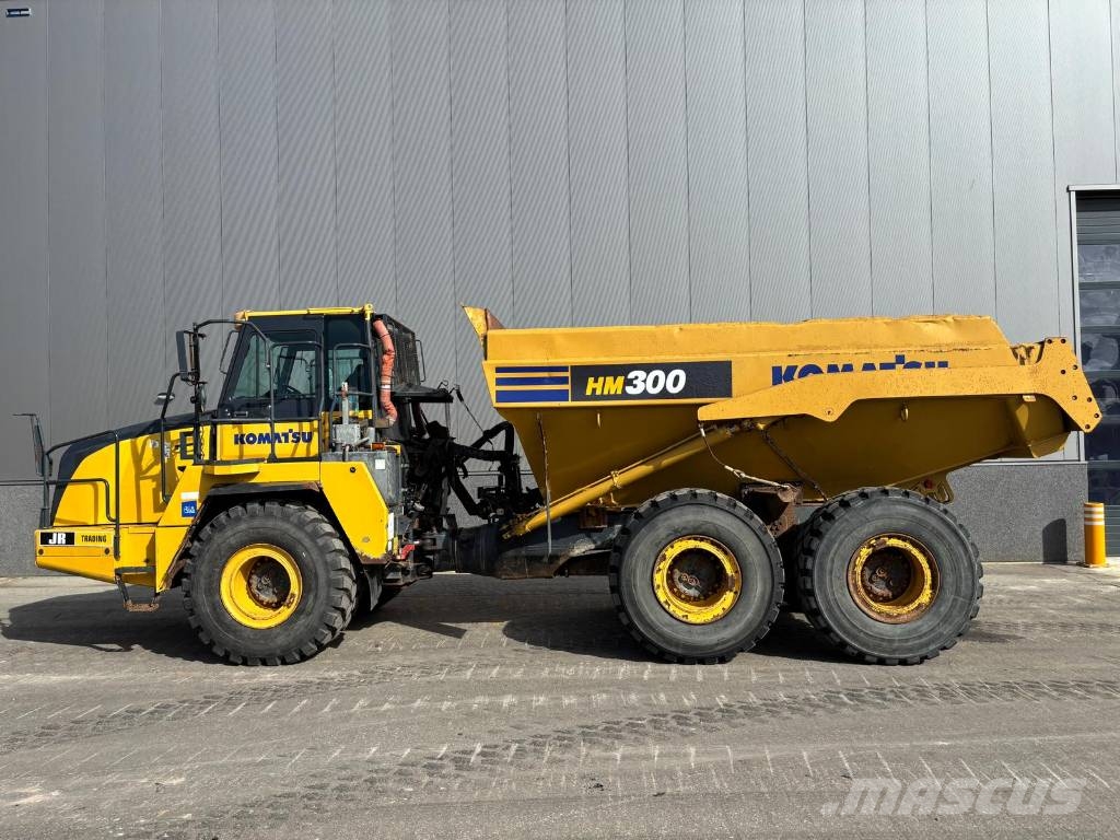 Komatsu HM 300-3 TAILGATE Artikulētie pašizgāzēji