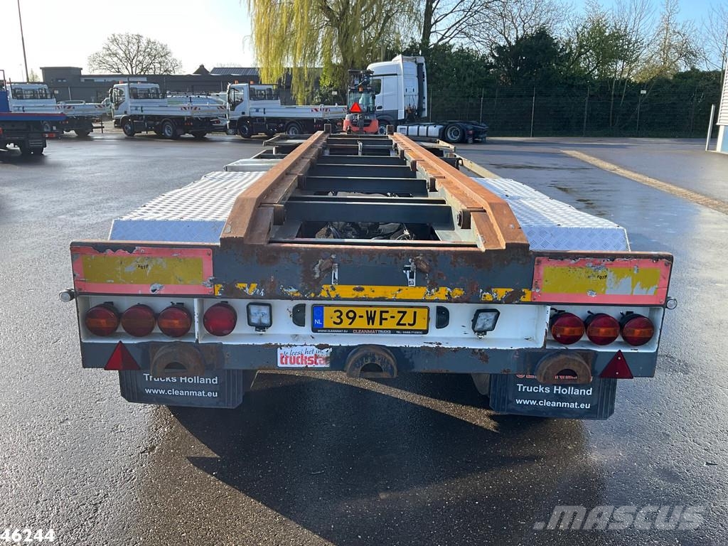 GS Meppel 3-assige containeraanhangwagen 컨테이너 트레일러