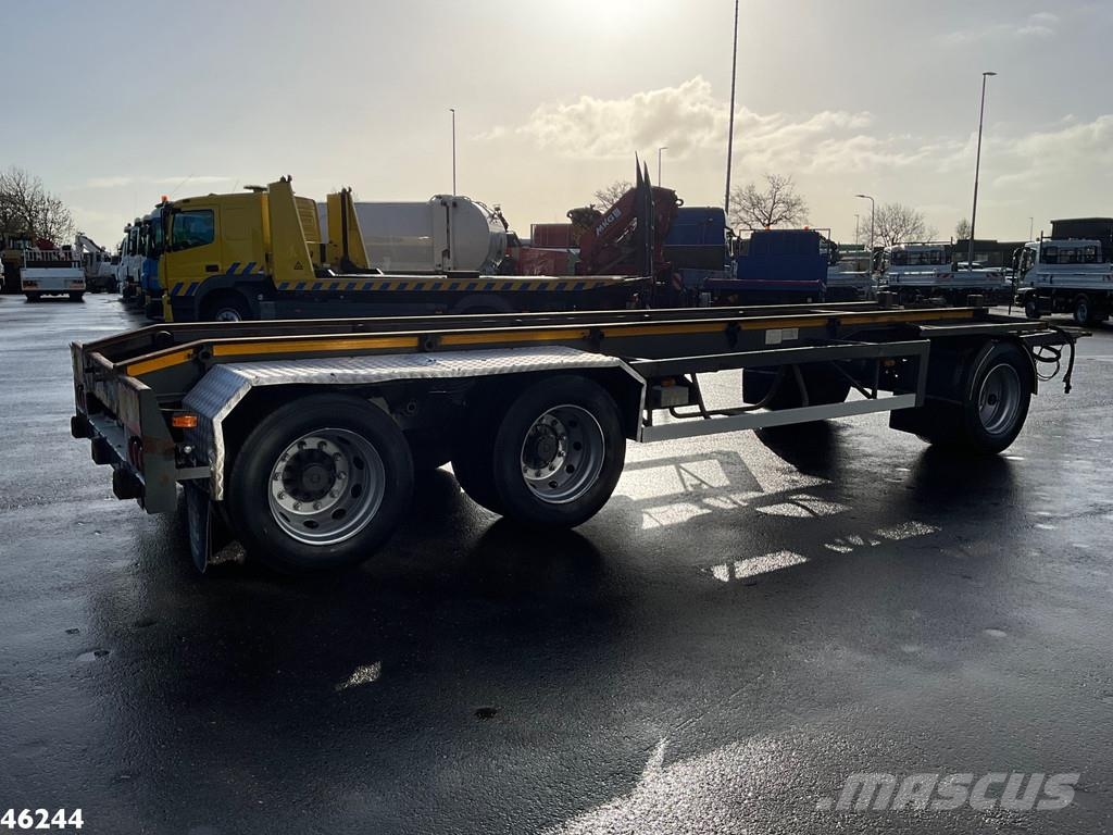 GS Meppel 3-assige containeraanhangwagen 컨테이너 트레일러