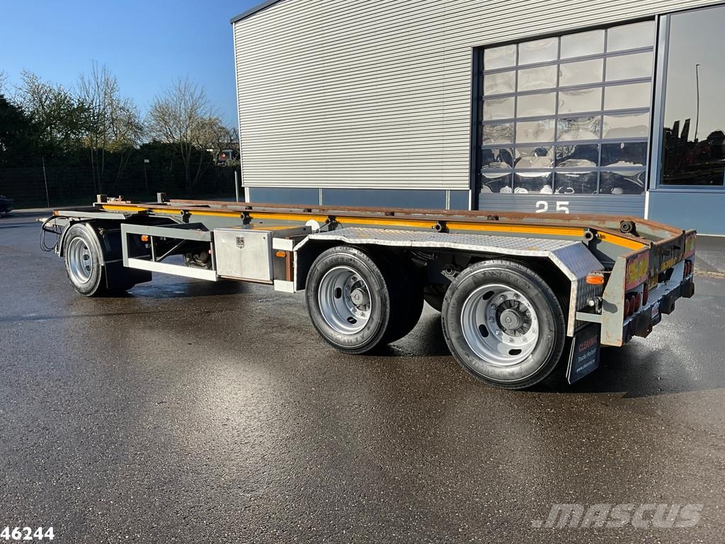 GS Meppel 3-assige containeraanhangwagen Rimorchi portacontainer