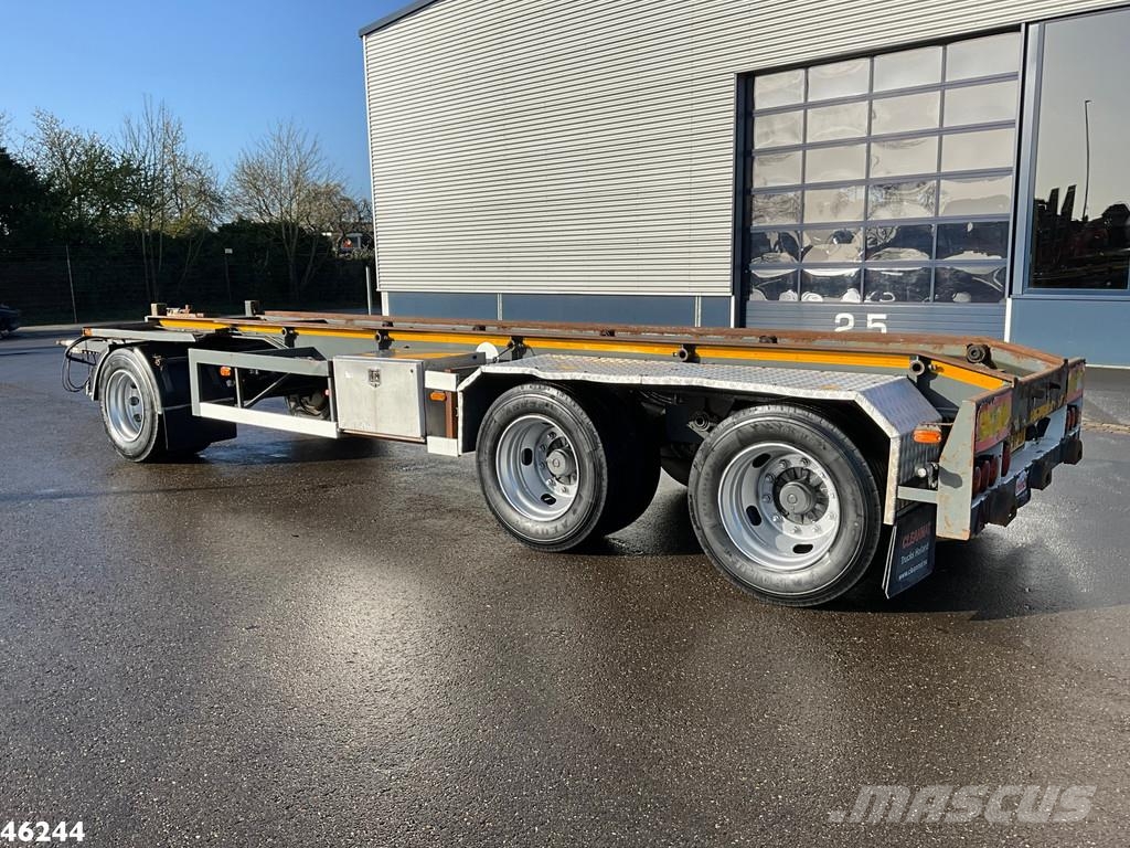 GS Meppel 3-assige containeraanhangwagen 컨테이너 트레일러