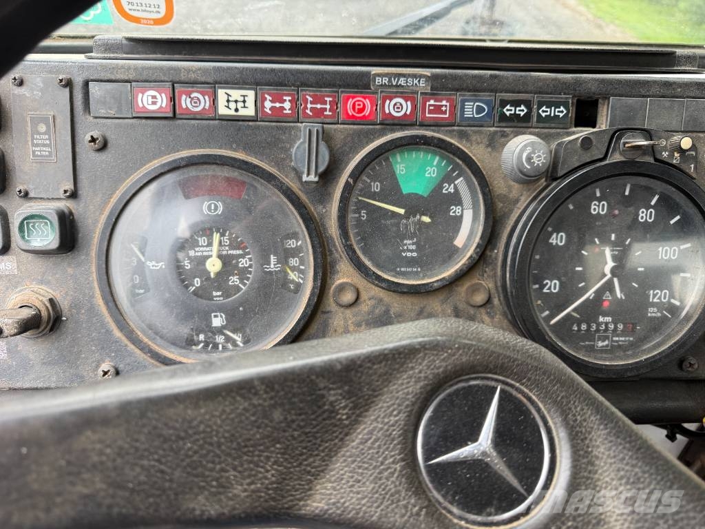 Mercede U1750 4x4 Boreudstyr 其他貨車