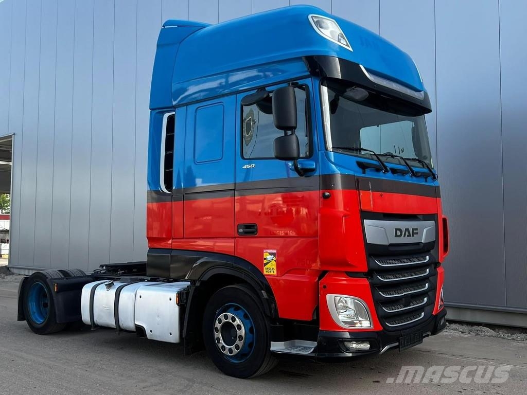 DAF XF 450 4X2 EURO 6 MEGA 트랙터 유닛