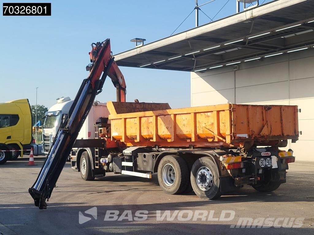 Scania P380 P 6X2 Palfinger PK15500 Kran Crane 20tons con Camiones elevadores de gancho
