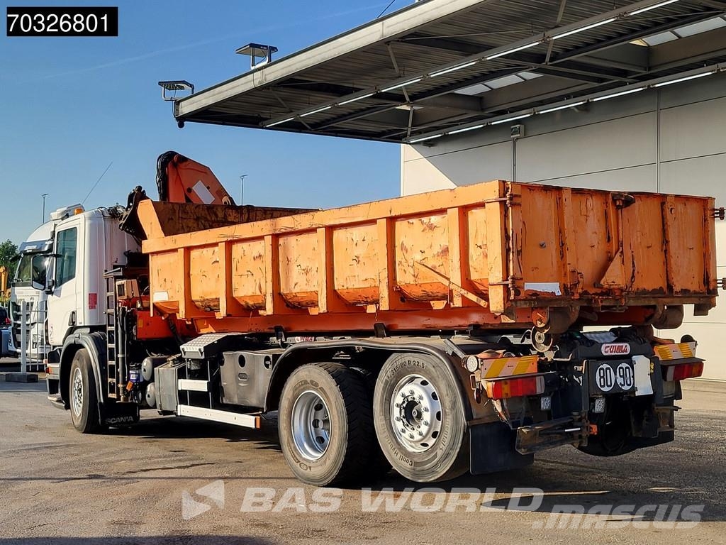 Scania P380 P 6X2 Palfinger PK15500 Kran Crane 20tons con Camiones elevadores de gancho