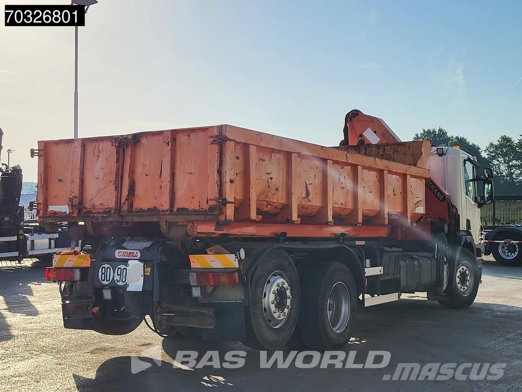 Scania P380 P 6X2 Palfinger PK15500 Kran Crane 20tons con Camiones elevadores de gancho