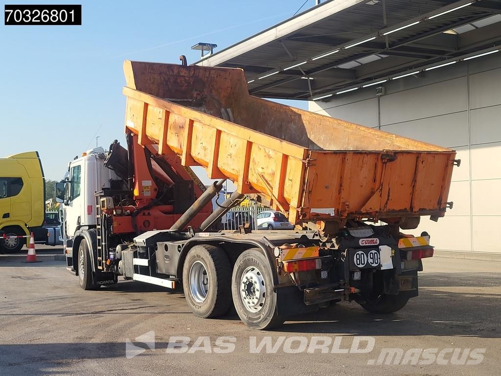 Scania P380 P 6X2 Palfinger PK15500 Kran Crane 20tons con Camiones elevadores de gancho